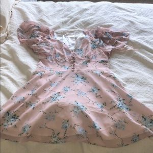 Floral LPA mini dress